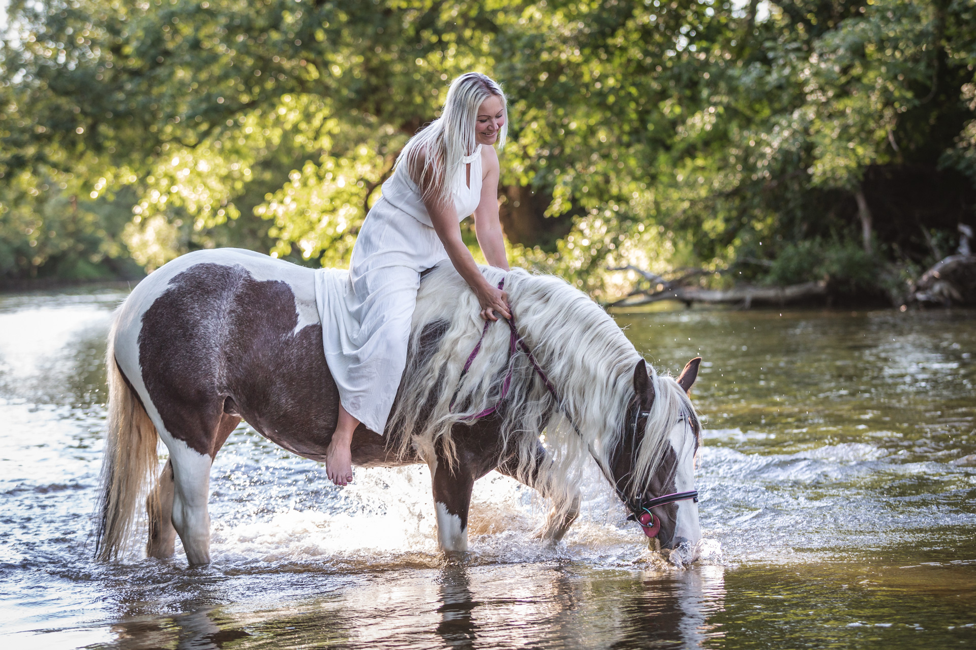 Pferdeshooting am Wasser Janina Eberle Tierfotografie